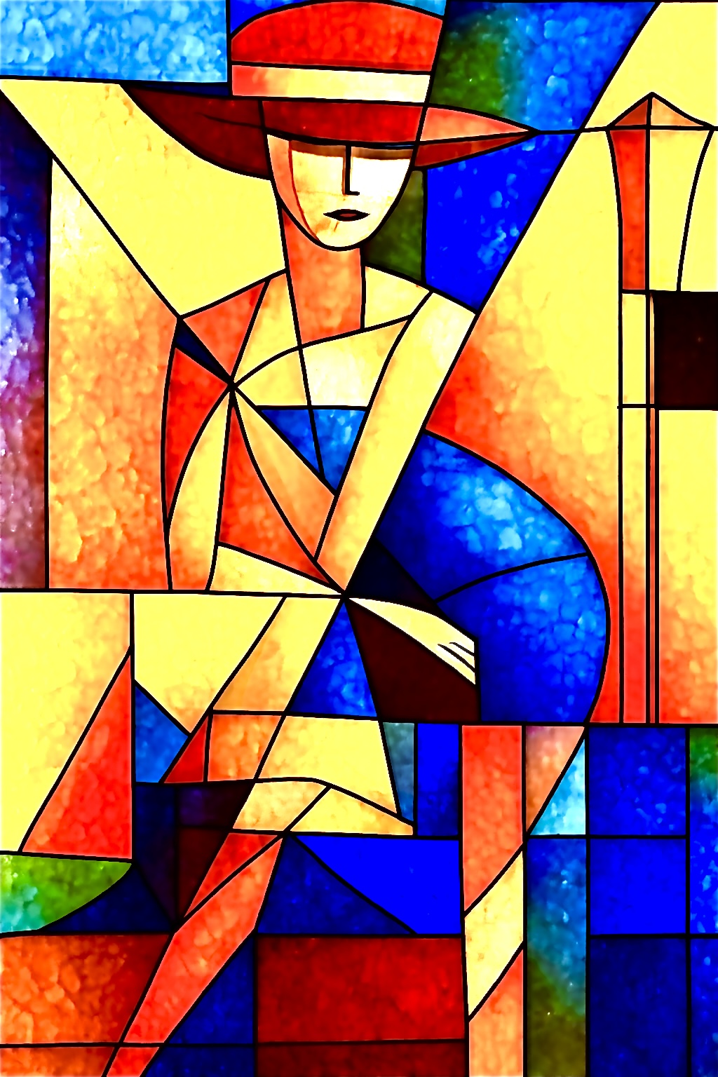 Peinture inspirée de KURASOV — version numérique