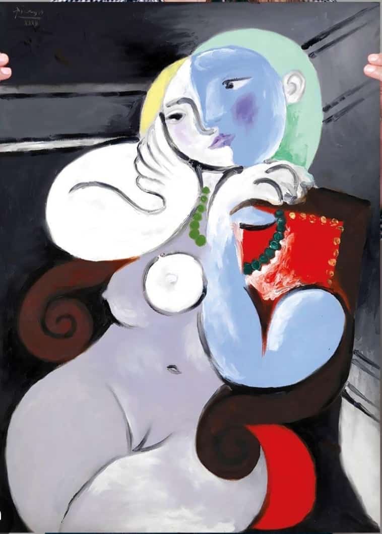 Reproduction de Femme au fauteuil de Pablo Picasso