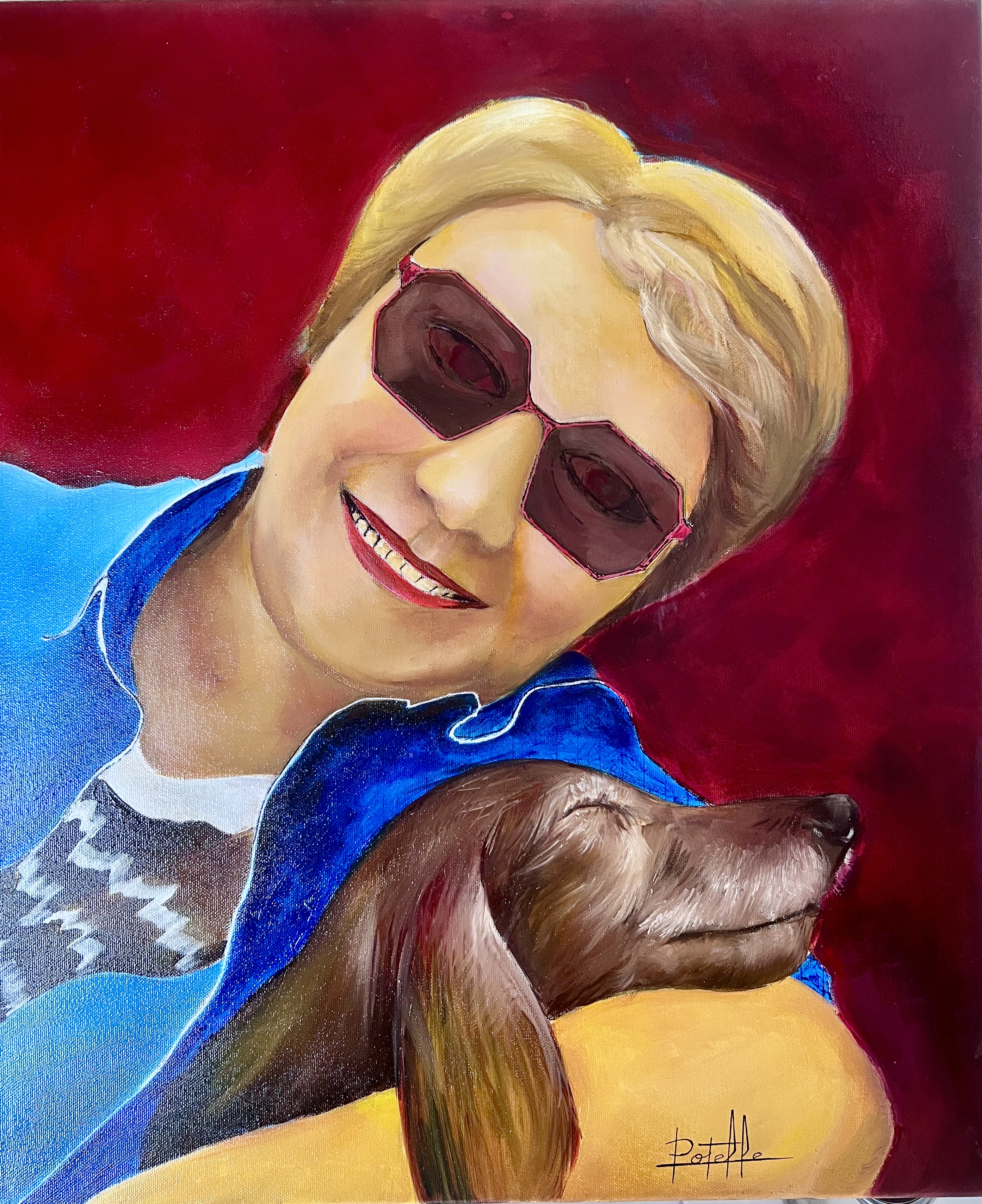 Peinture de Caroline Potelle