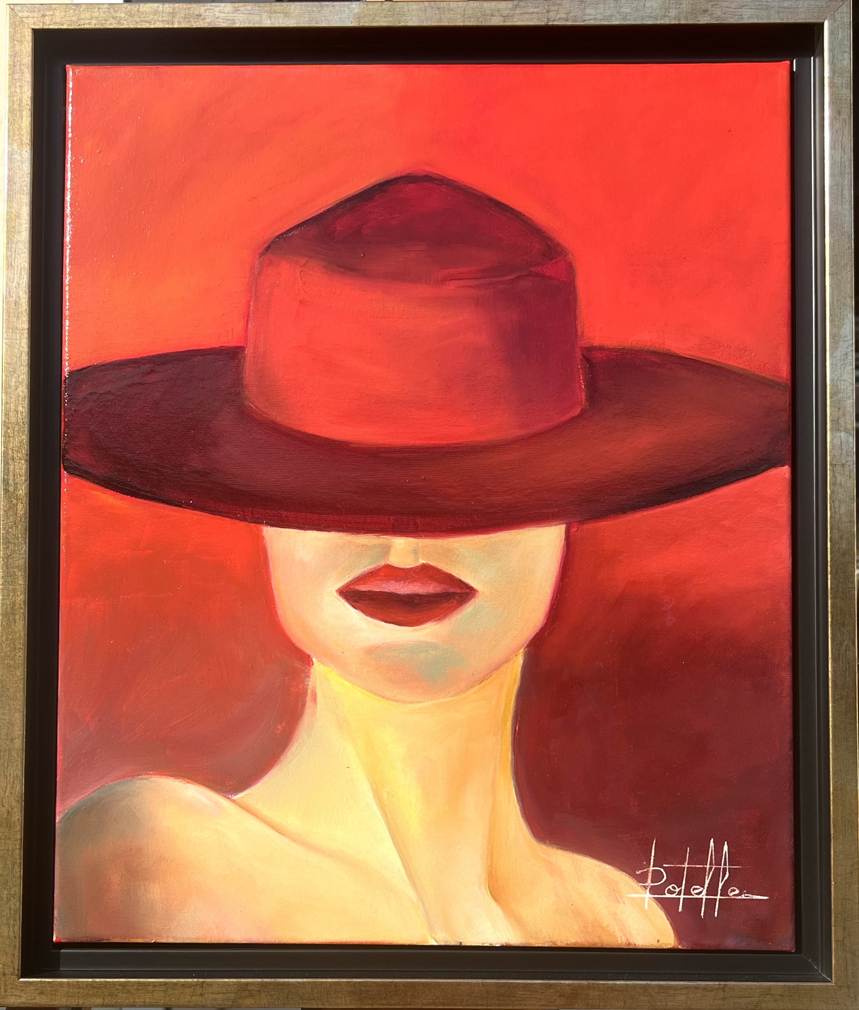 Femme au chapeau rouge Femme au chapeau rouge