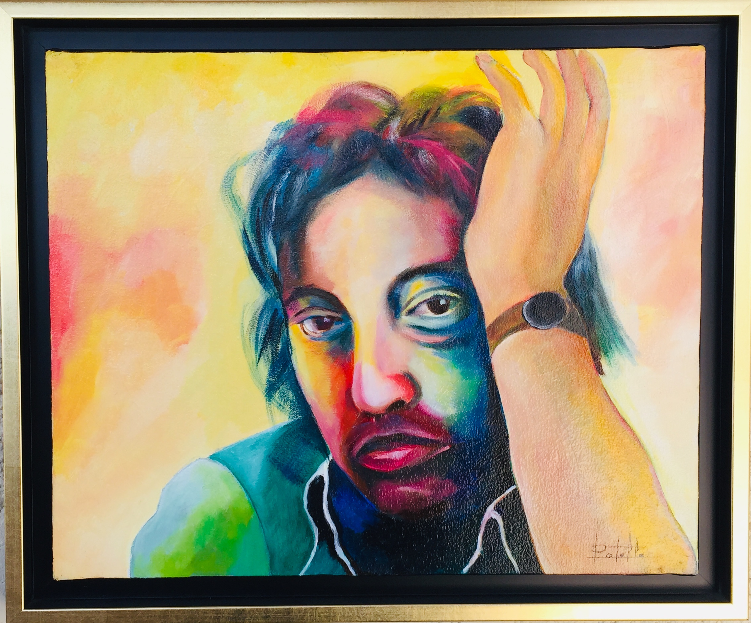 Portrait cubiste
