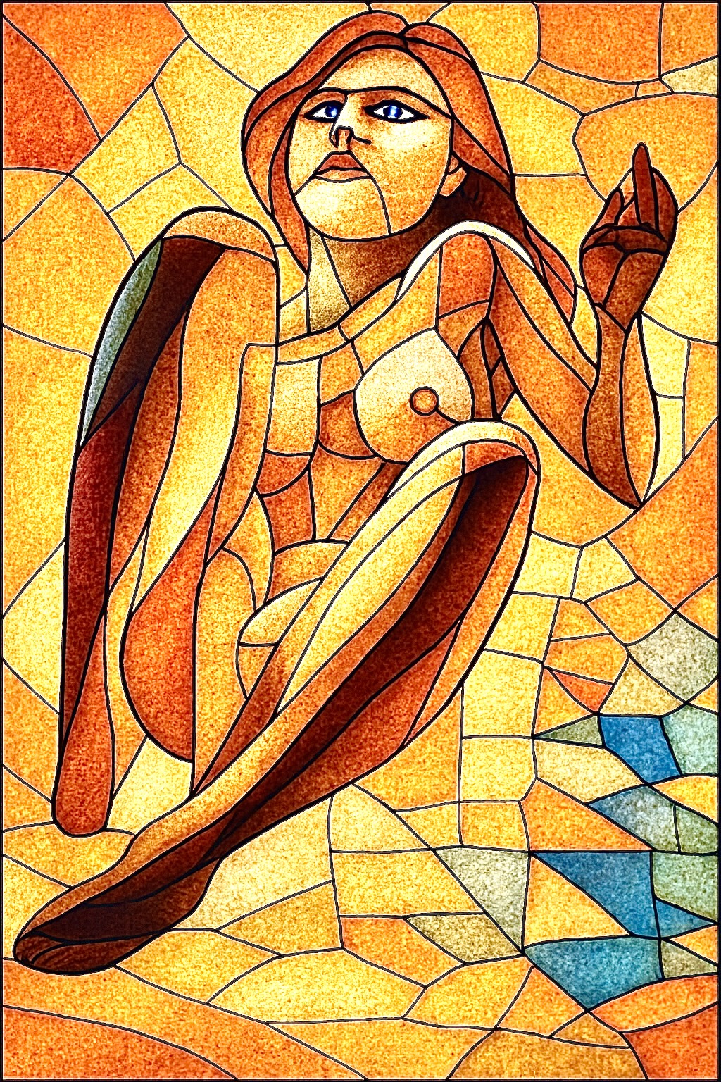 À partir d’une statue – variation