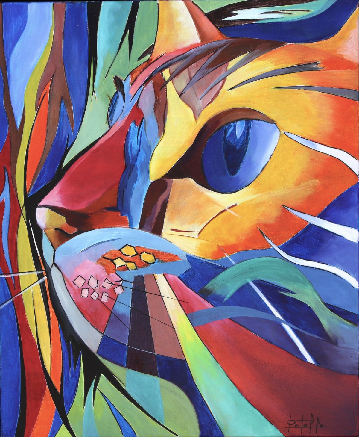 Regard félin – variation