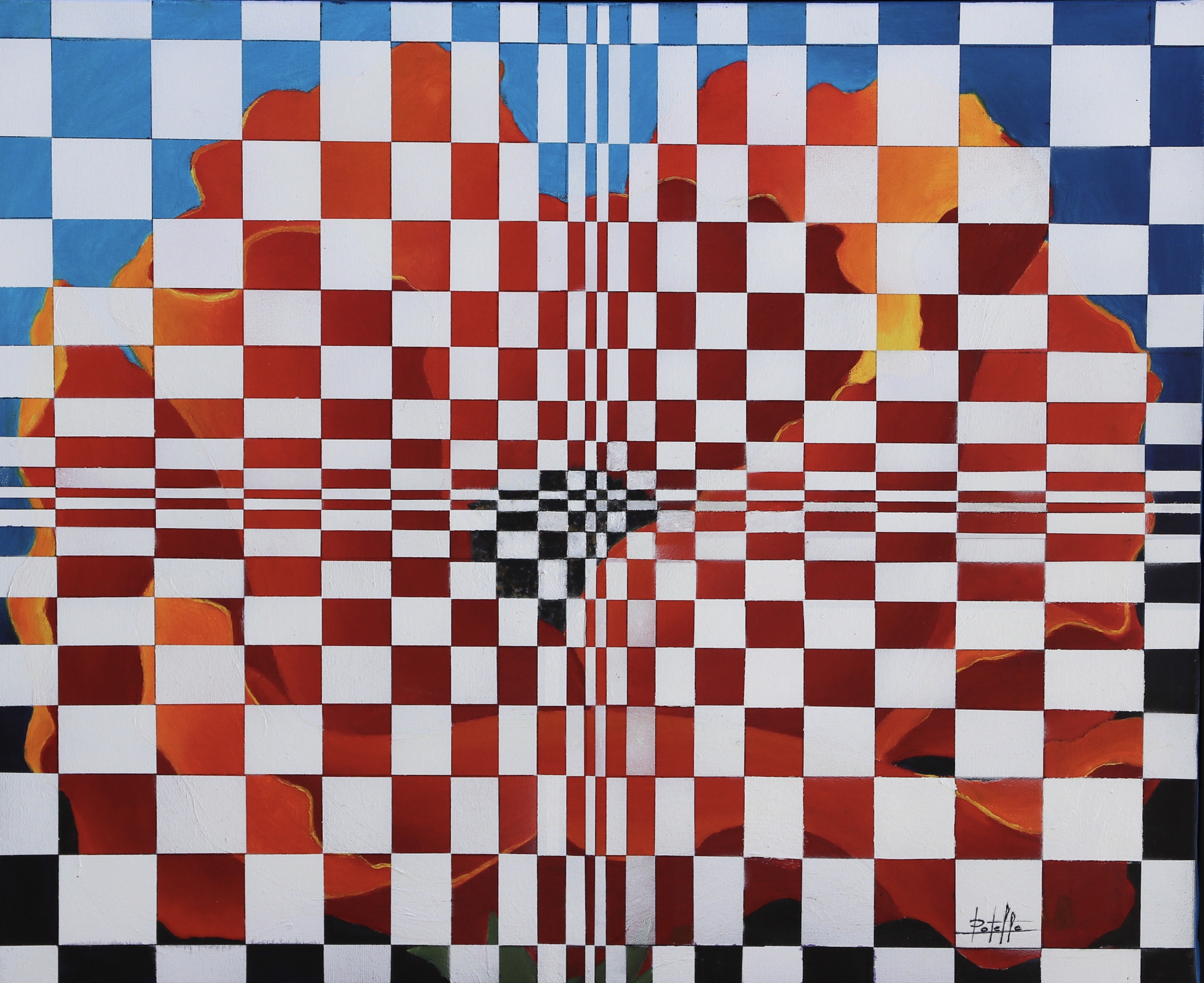 Création style Vasarely Création style Vasarely