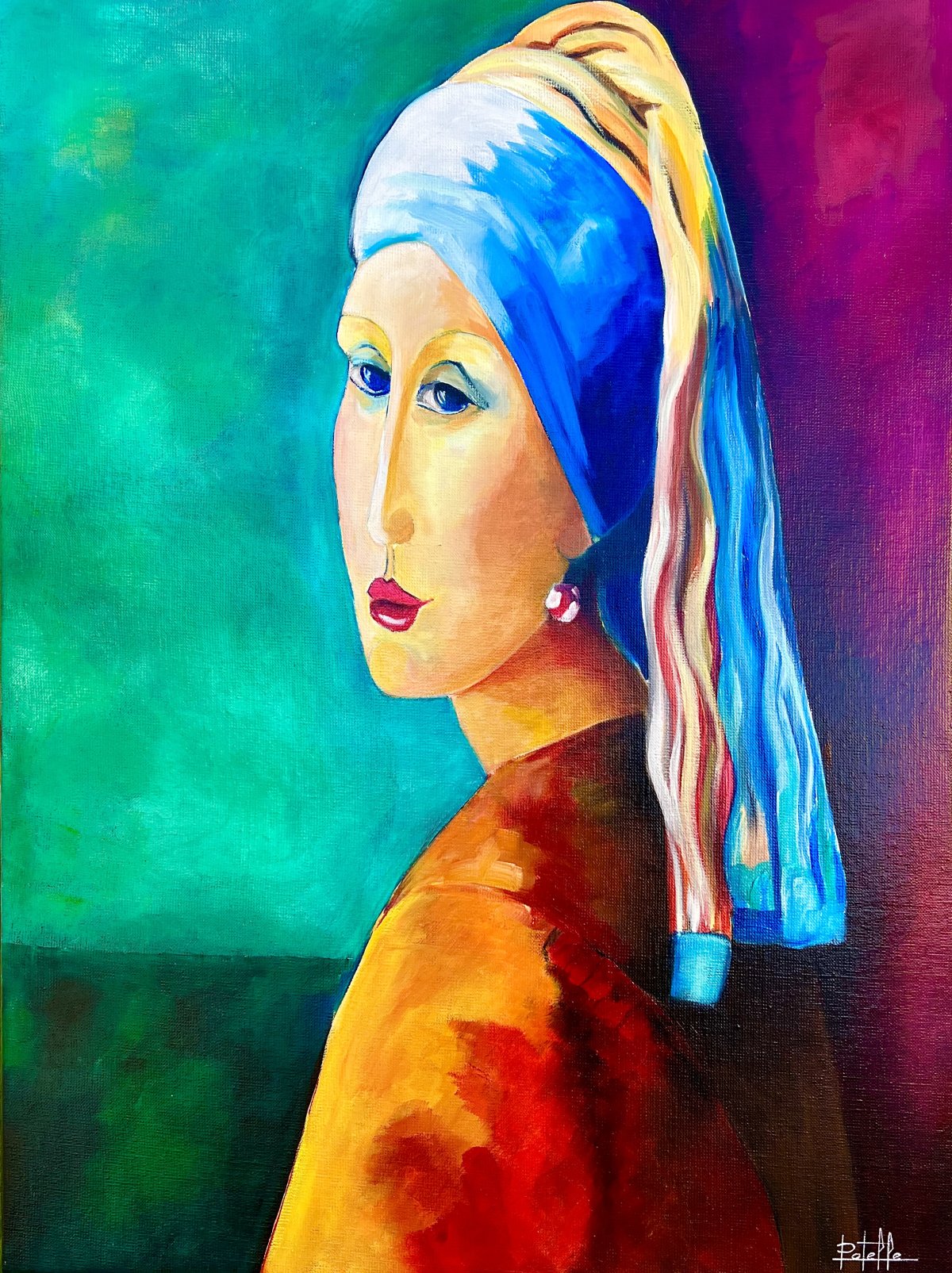 Jeune Fille à la perle sous l’œil de Modigliani Jeune Fille à la perle sous l’œil de Modigliani