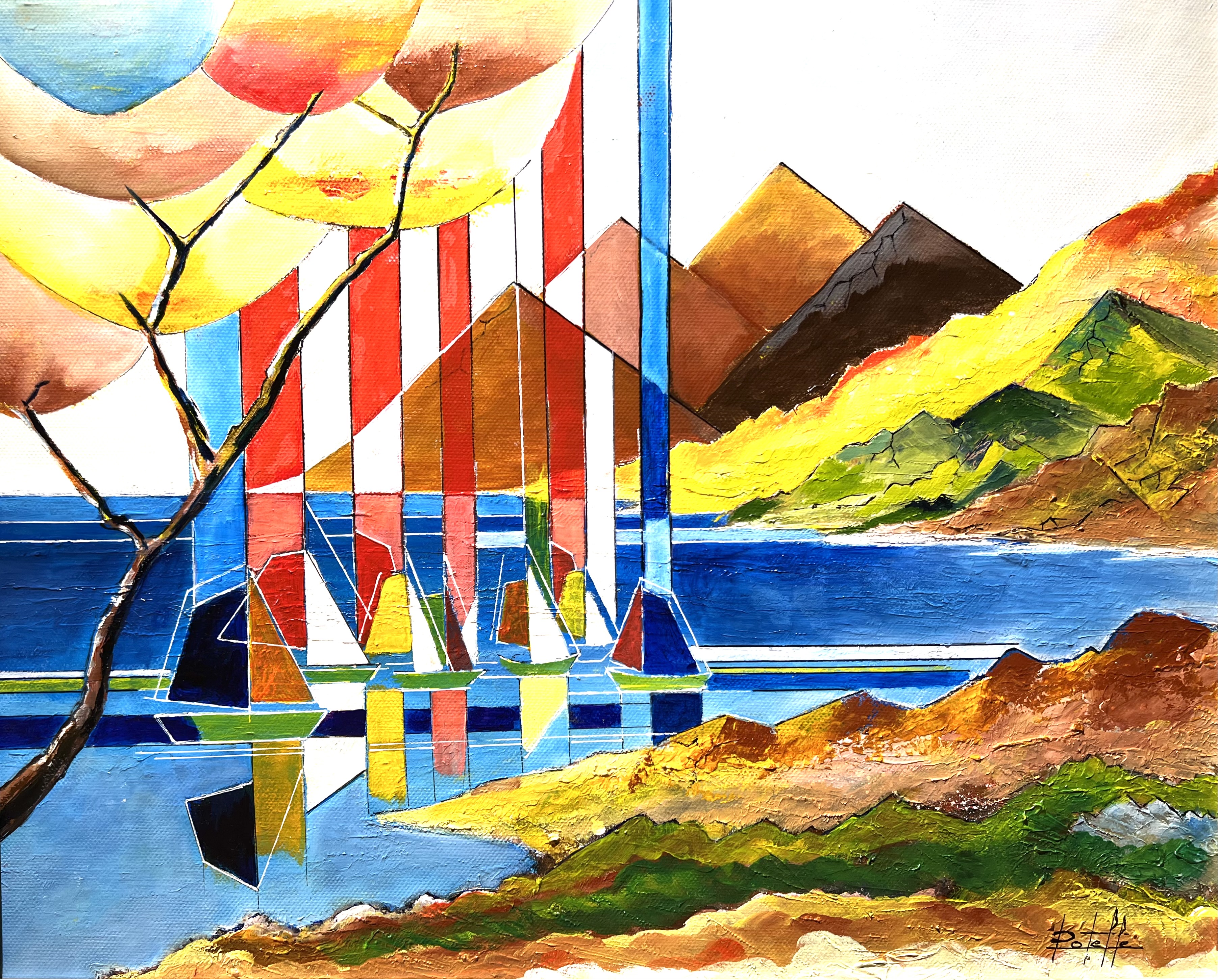 Voiles et Montagnes – Création originale Voiles et Montagnes – Création originale