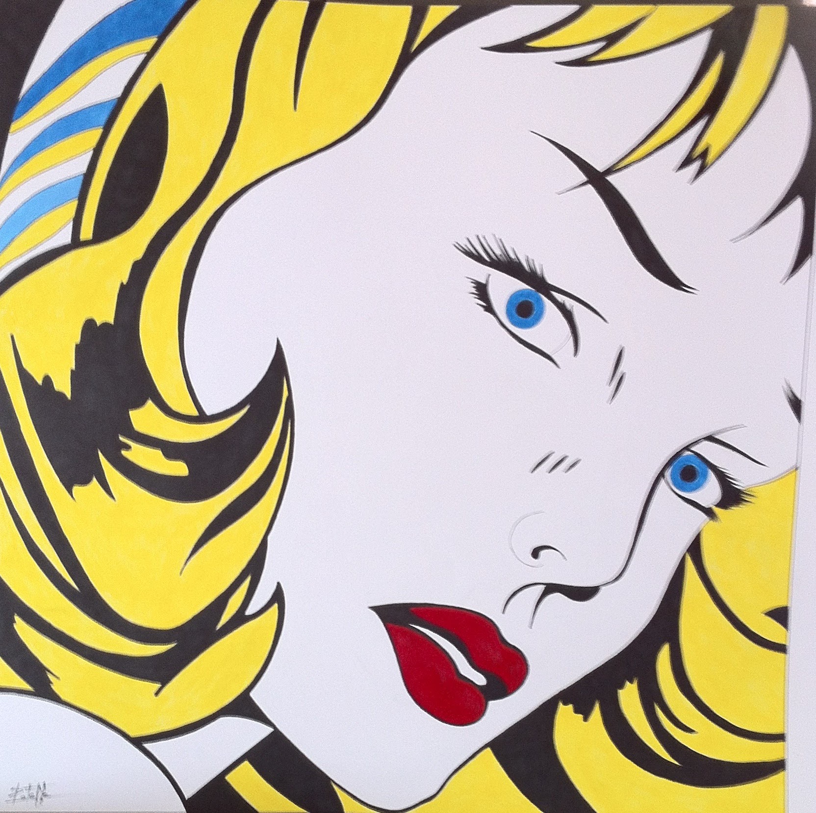 Pop Art – D'après Lichtenstein Pop Art – D'après Lichtenstein