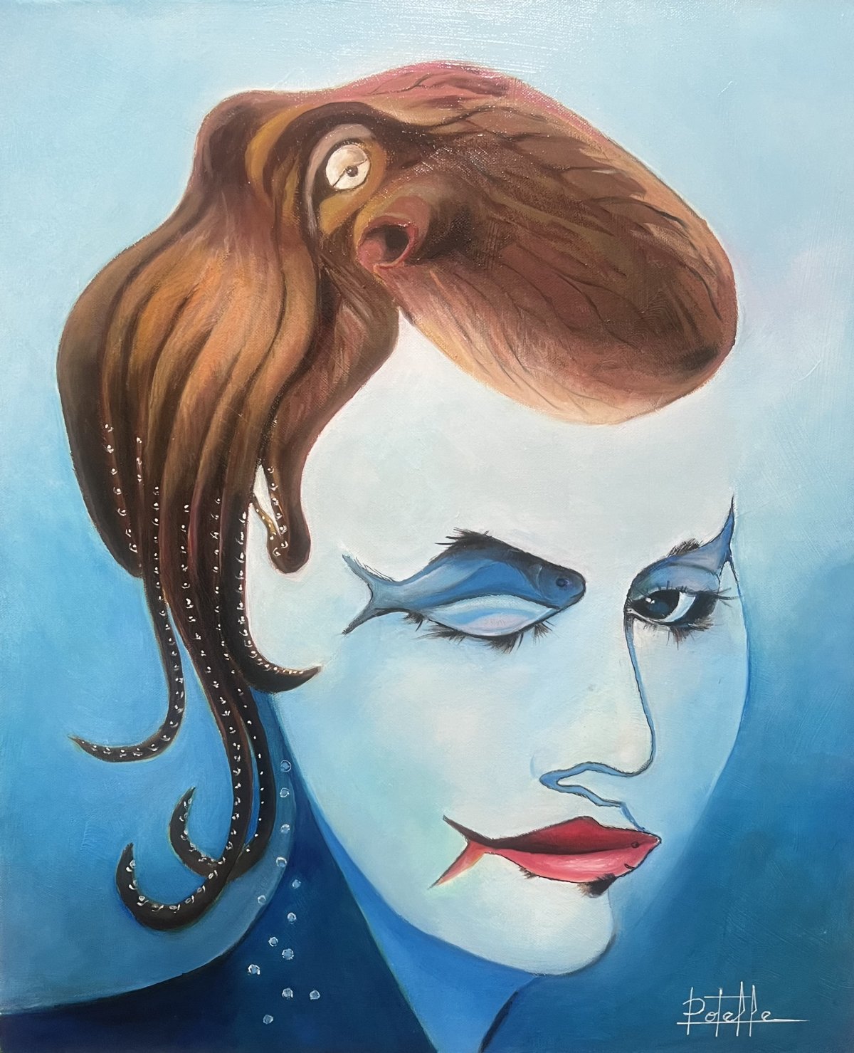 Peinture Sirène intérieure
